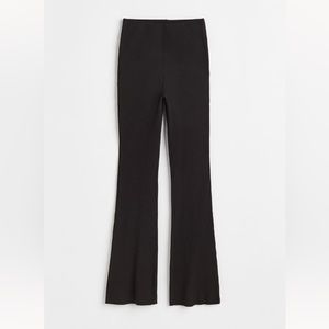 H&M Ribbed flare pants